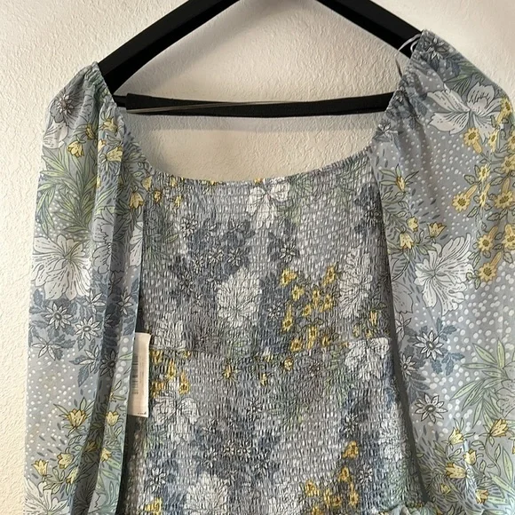 ASTR the Label Marietta Dress in Blue Floral size small NWT - Picture 15 of 15